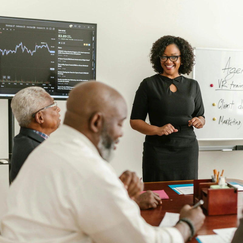 KPO Analysts Working