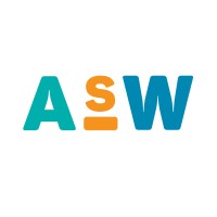 AS White logo