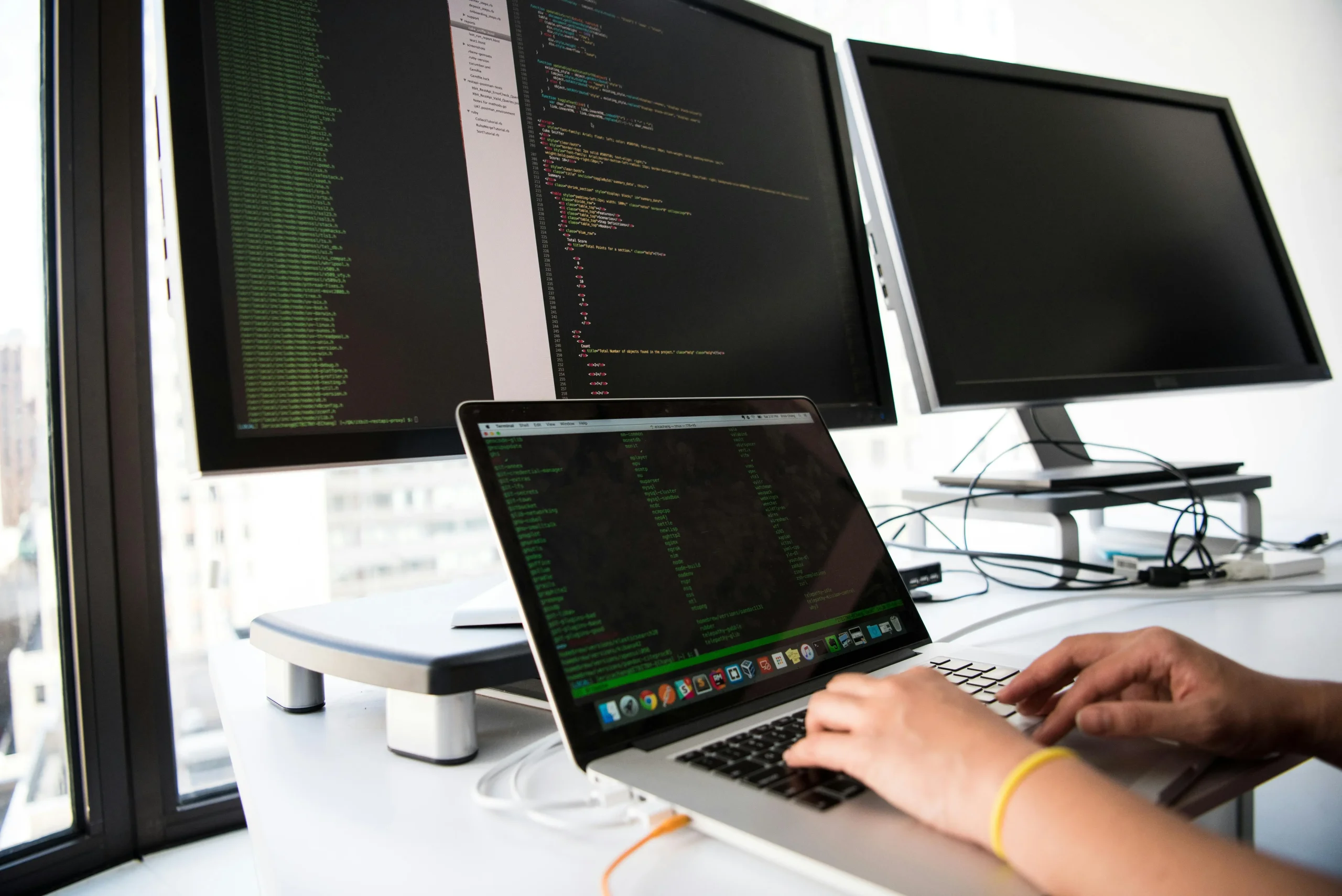 IT Support professionals maintaining engineering and construction tech systems