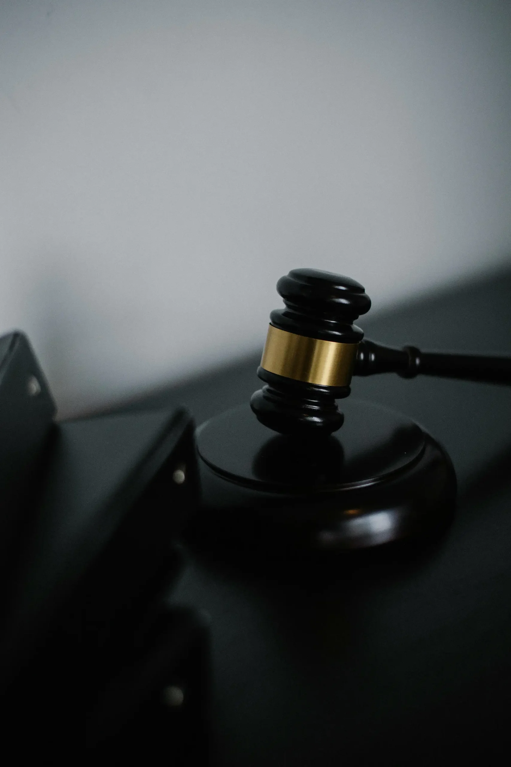 Legal secretary organizing law firm case files and documentation
