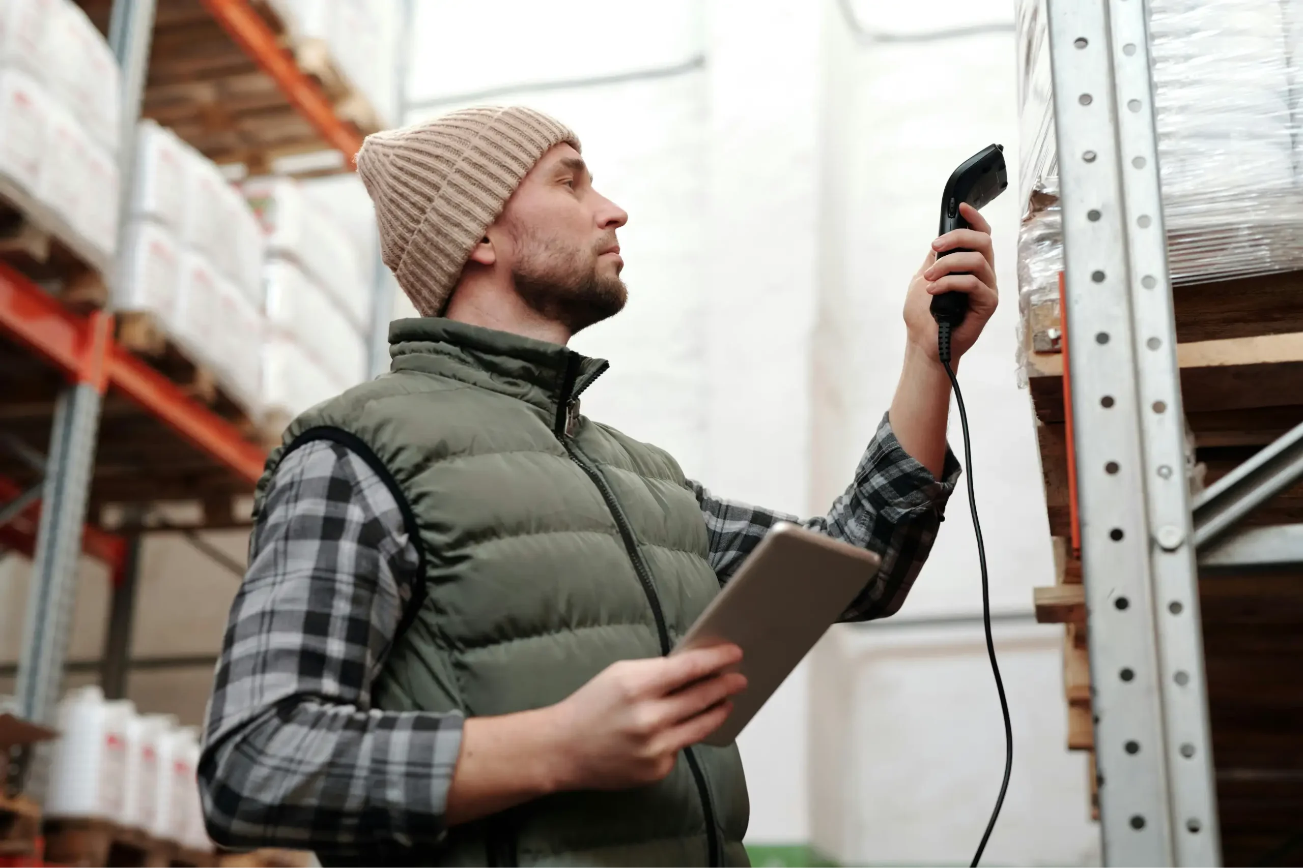 Inventory management specialist tracking Amazon FBA stock levels and shipments