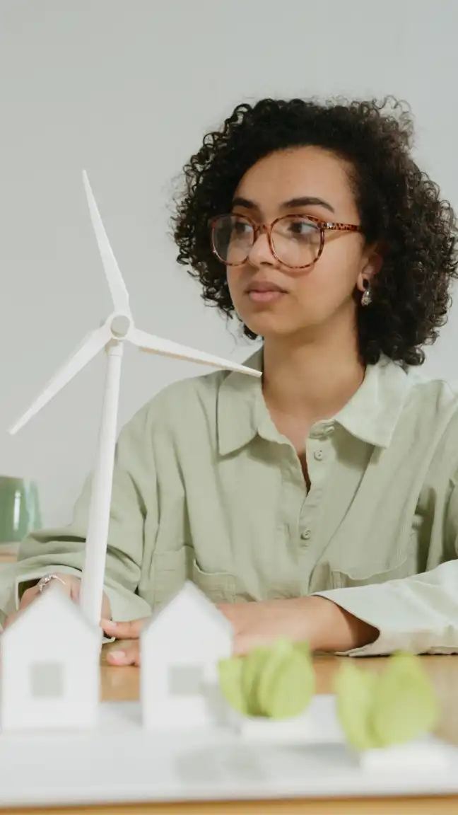Sustainability coordinator managing ESG reporting and environmental data