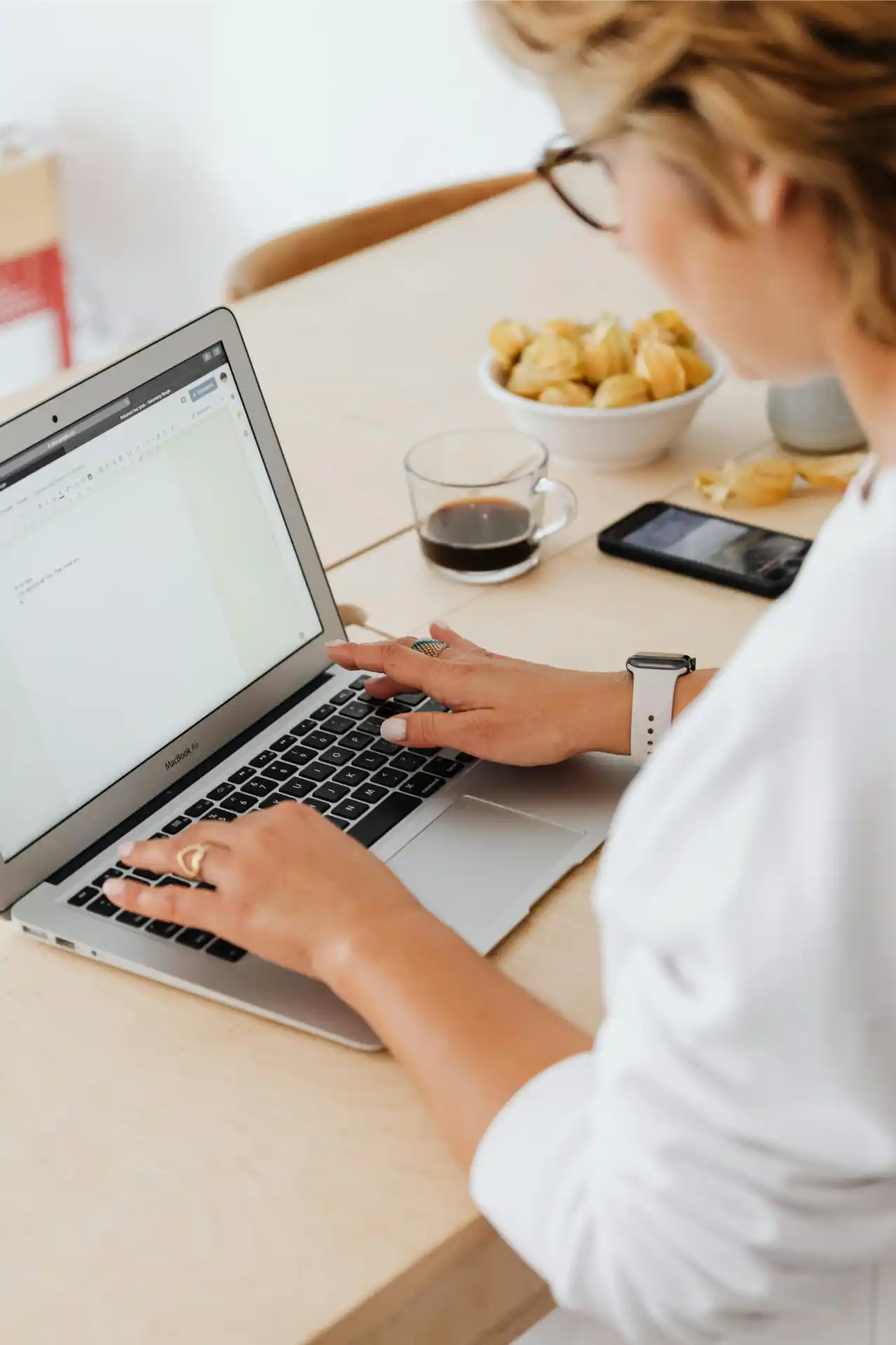 Social Media Manager creating content for a manufacturing company