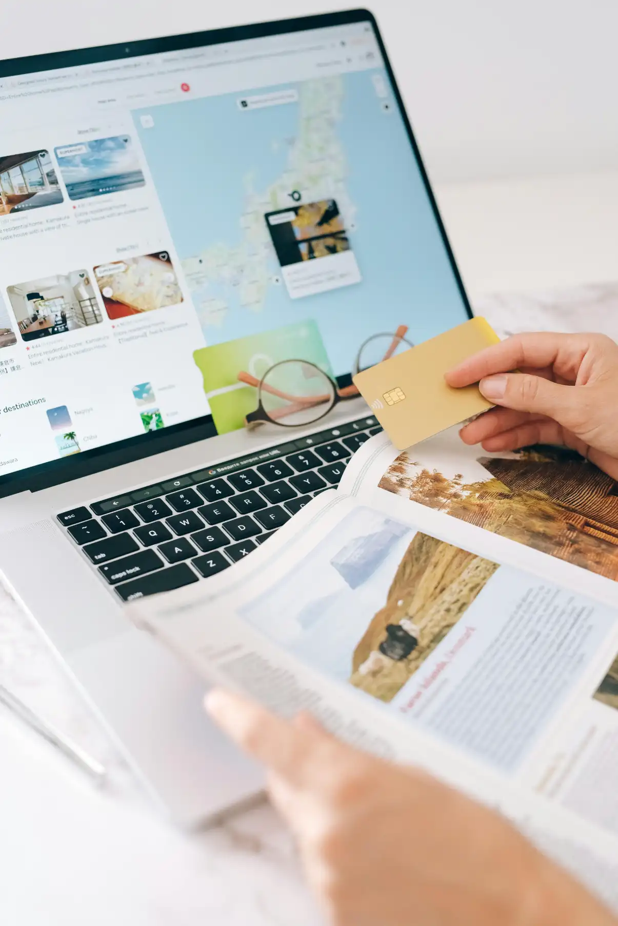 Ticketing agent managing travel reservations and issuing passenger itineraries