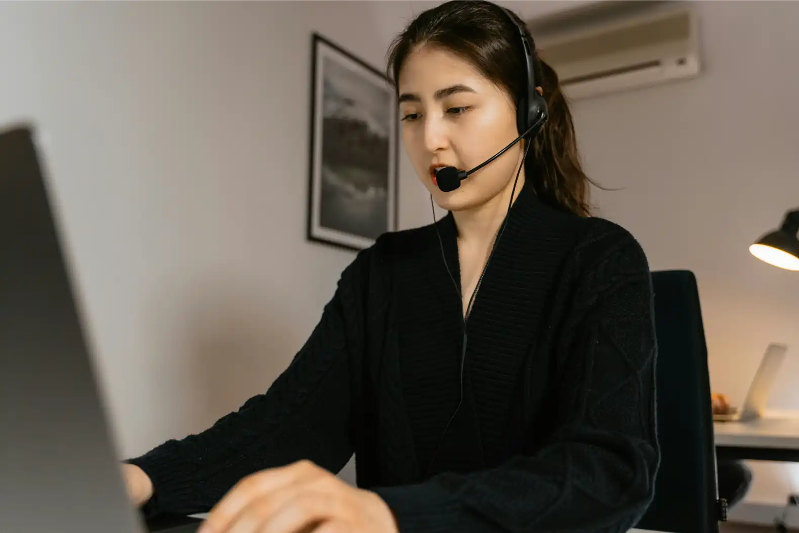 Customer Service Representative managing client communication