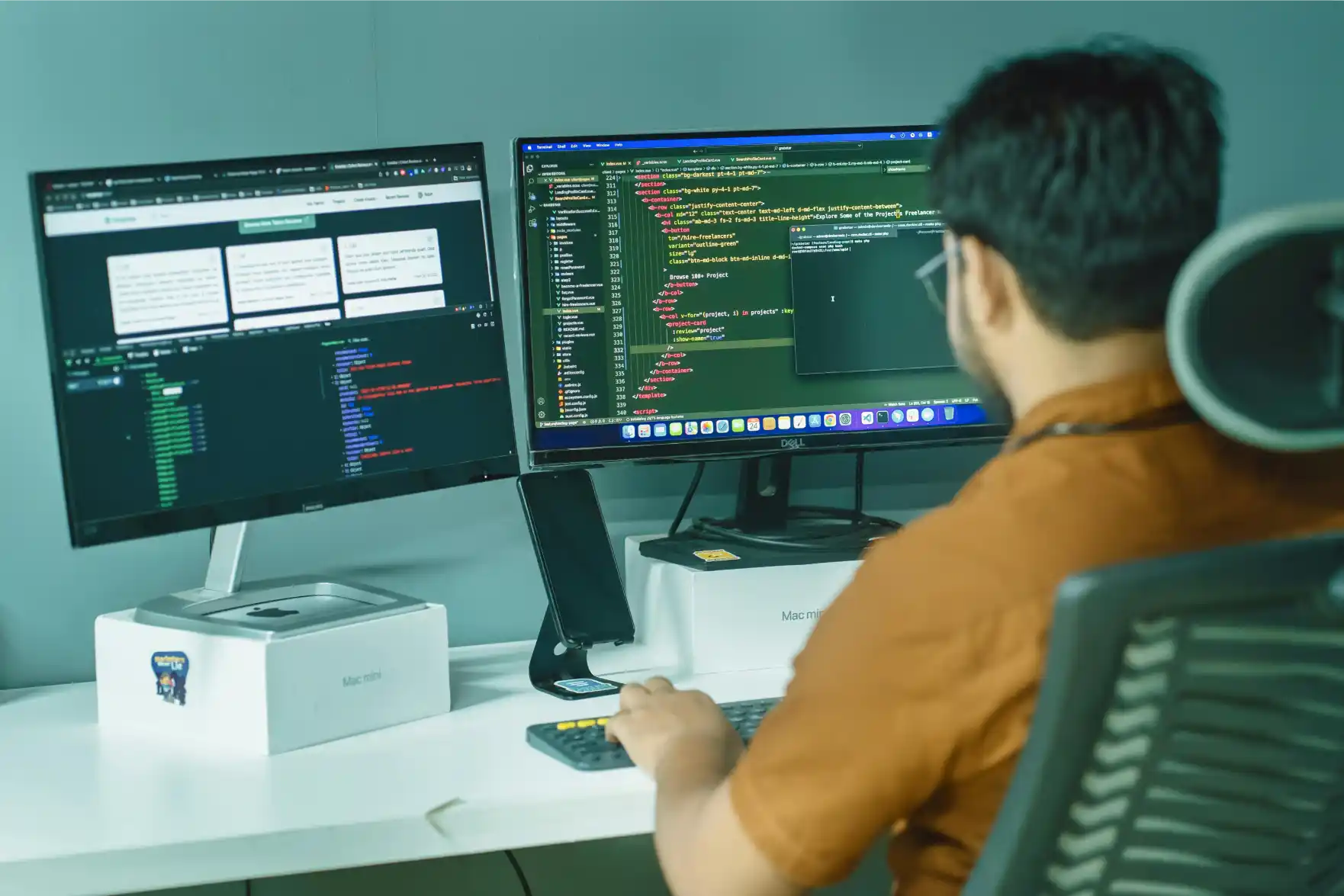 Web Development Professional designing and maintaining energy and utilities platforms