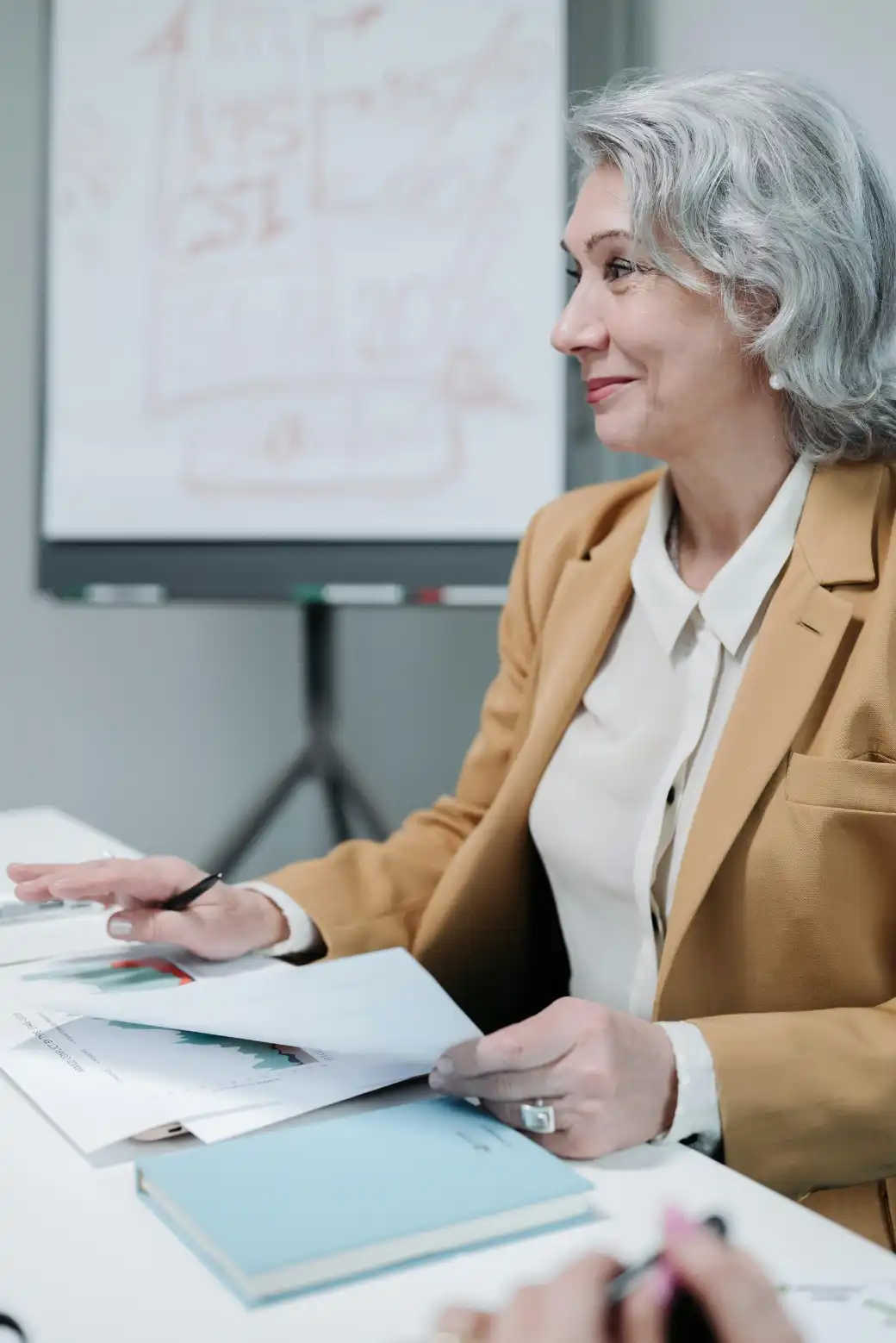 Office Manager coordinating administrative tasks for insurance operations