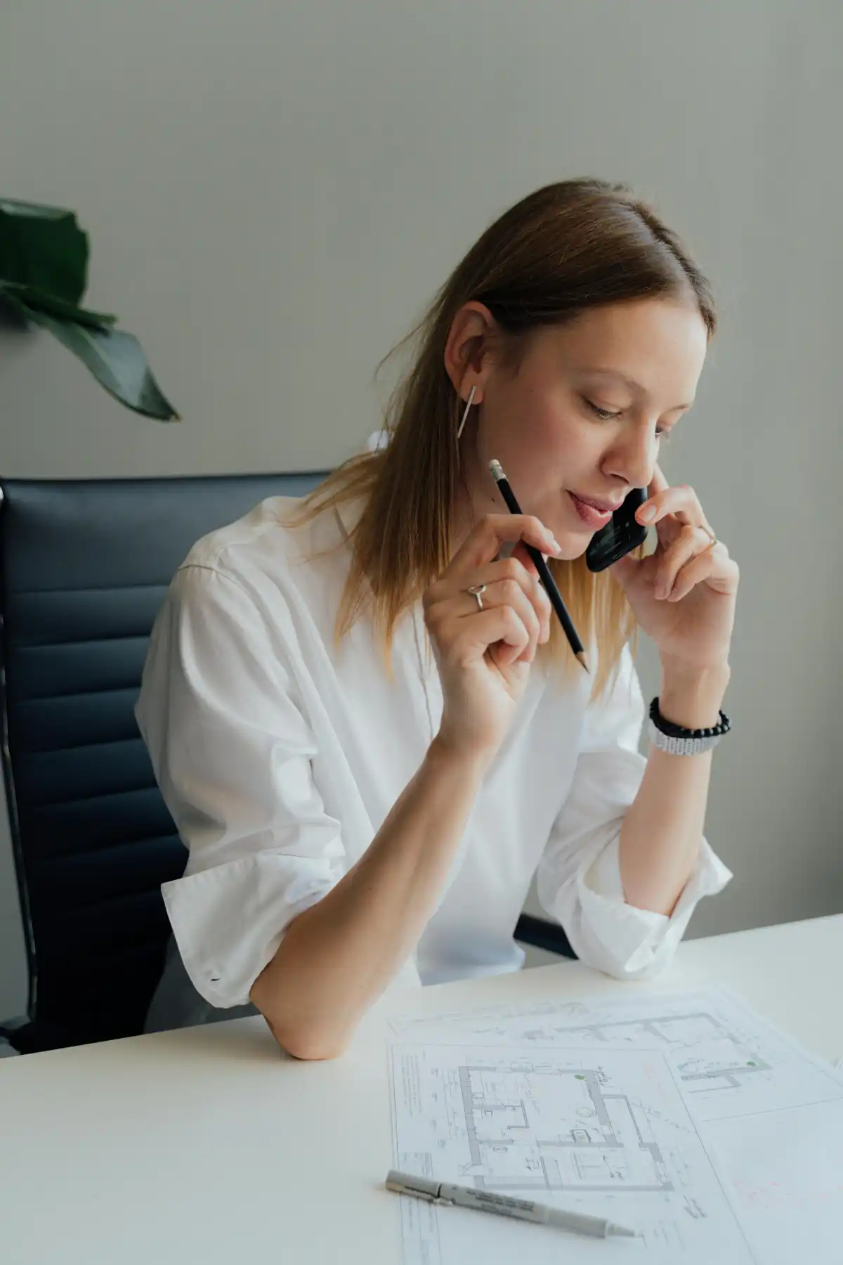 Electrical Estimation professional reviewing plans